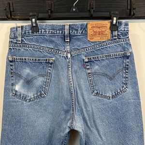 Vintage 90s Levi’s 505 Regular Fit Straight Leg Jeans Size 35x30
